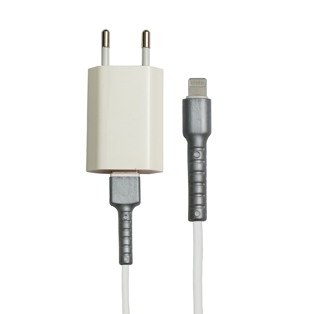 iPhone Eski Nesil Kablo Koruyucu – Gri [100 Adet]