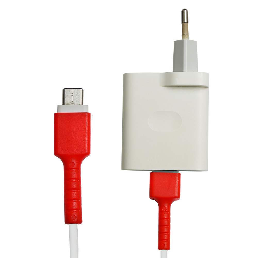 Android Yeni Nesil (Type-C) Kablo Koruyucu – Kırmızı [100 Adet]